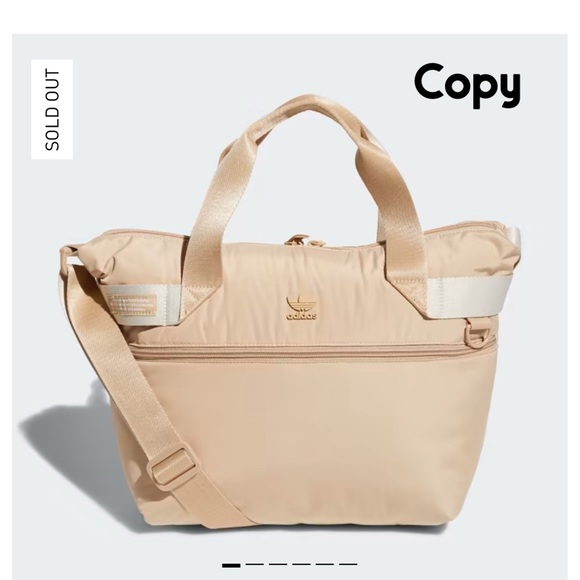 Adidas PUFFER SHOPPER TOTE BAG - Picture 4 of 14